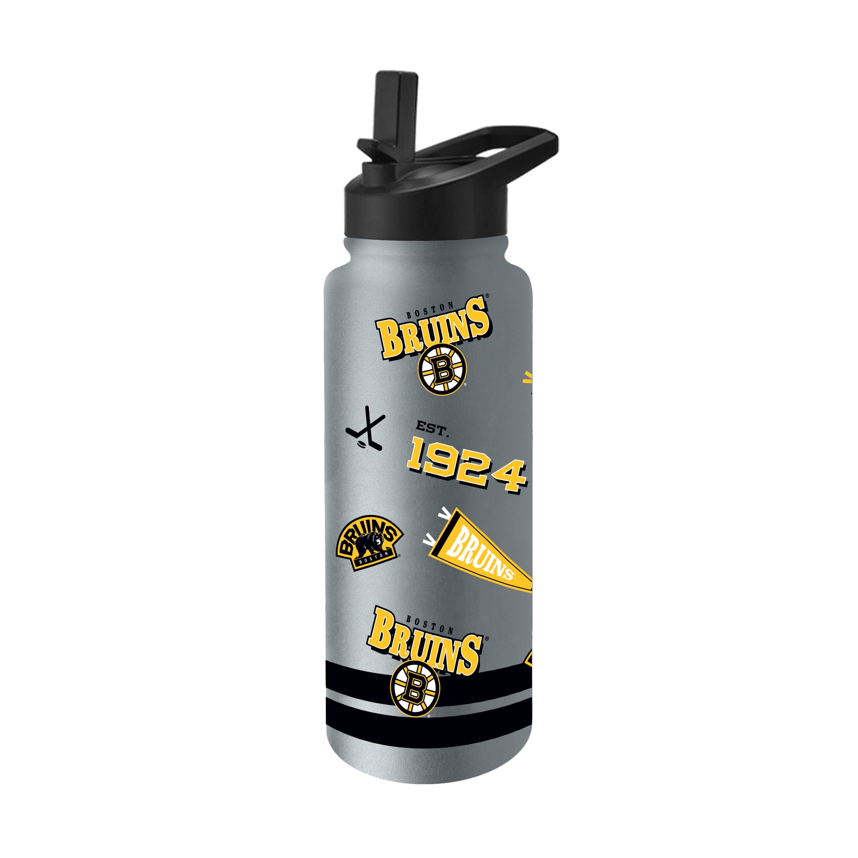 Boston Bruins 34oz Stone TJ Maxx Native Quencher Bottle
