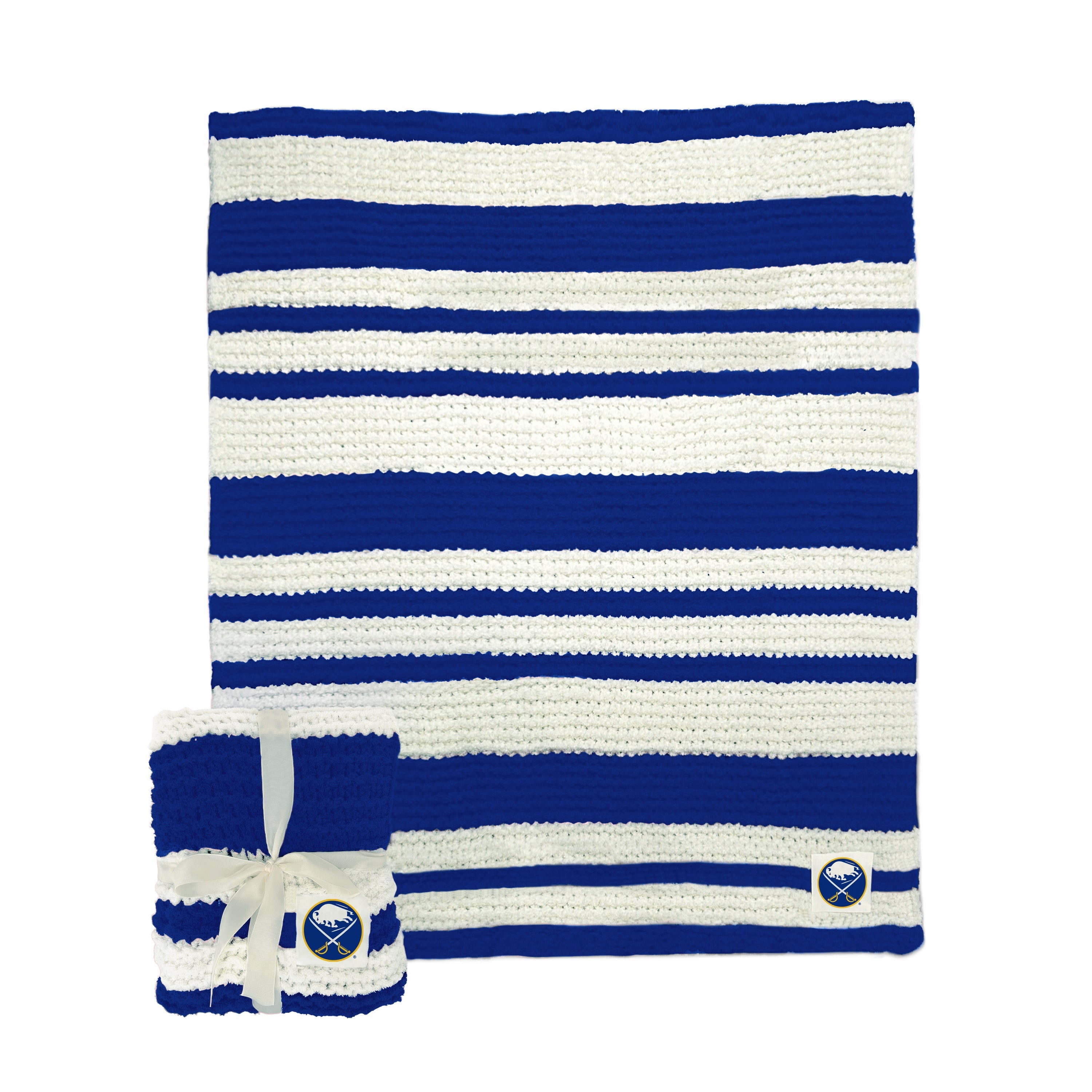 Buffalo Sabres Cable Knit Throw 50x60