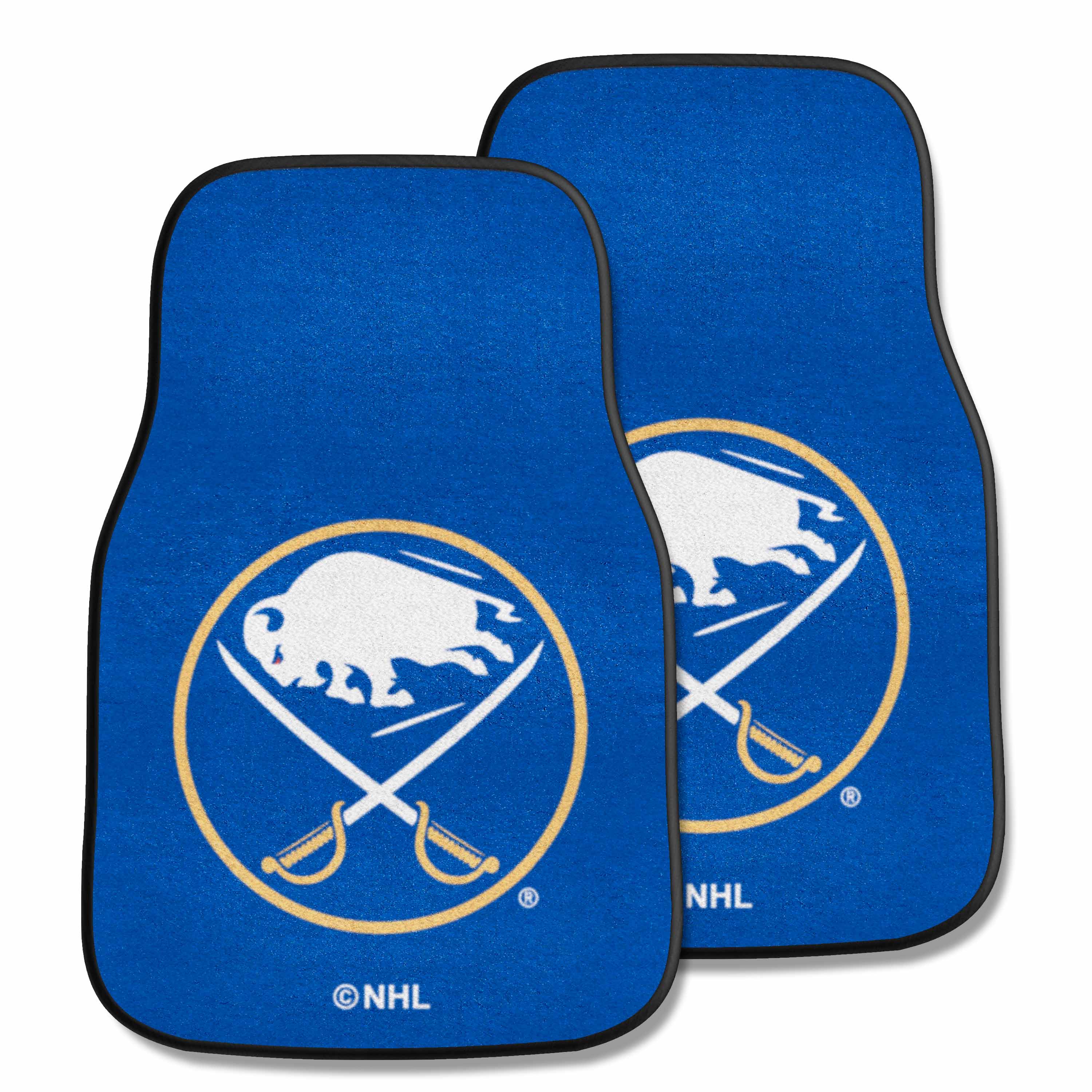 NHL - Buffalo Sabres 2-pc Carpet Car Mat Set