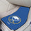 NHL - Buffalo Sabres 2-pc Carpet Car Mat Set - Sports Gifts, Sports Memorabilia, Sports Collectibles, Fan Shop