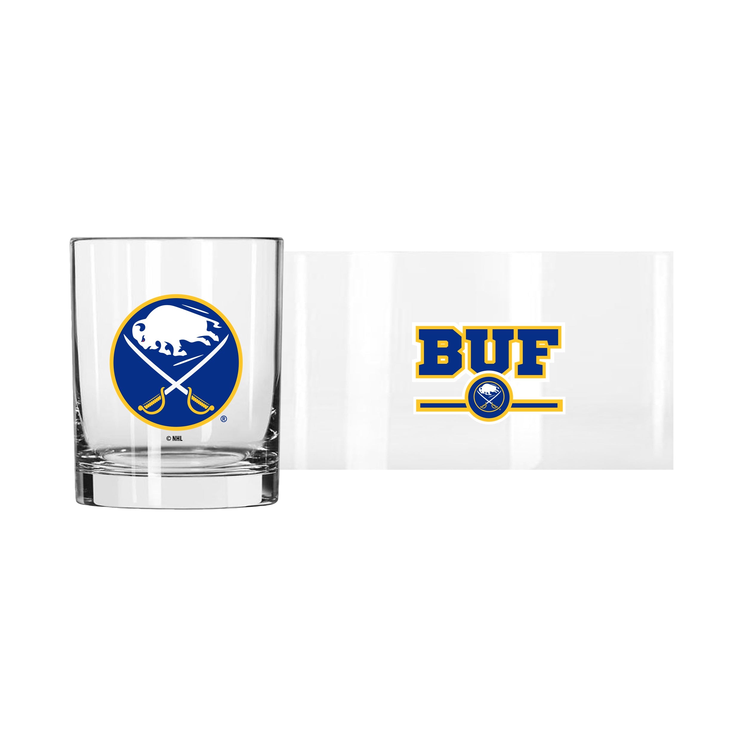Buffalo Sabres 14oz Letterman Rocks Glass - Sports Gifts, Sports Memorabilia, Sports Collectibles, Fan Shop