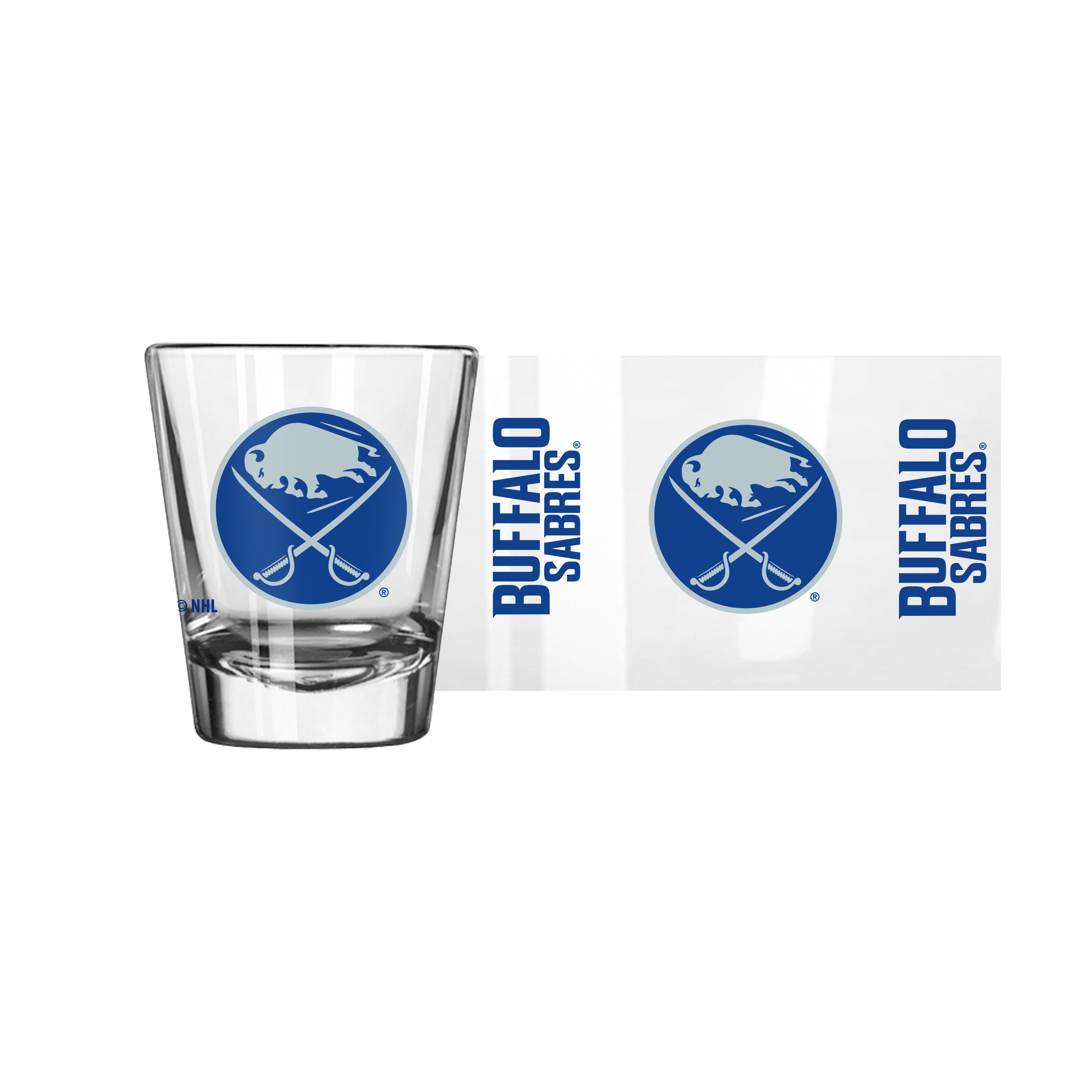 Buffalo Sabres 2oz Gameday Shot Glass - Sports Gifts, Sports Memorabilia, Sports Collectibles, Fan Shop
