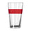 Calgary Flames 16oz Stripe Pint Glass - Sports Gifts, Sports Memorabilia, Sports Collectibles, Fan Shop