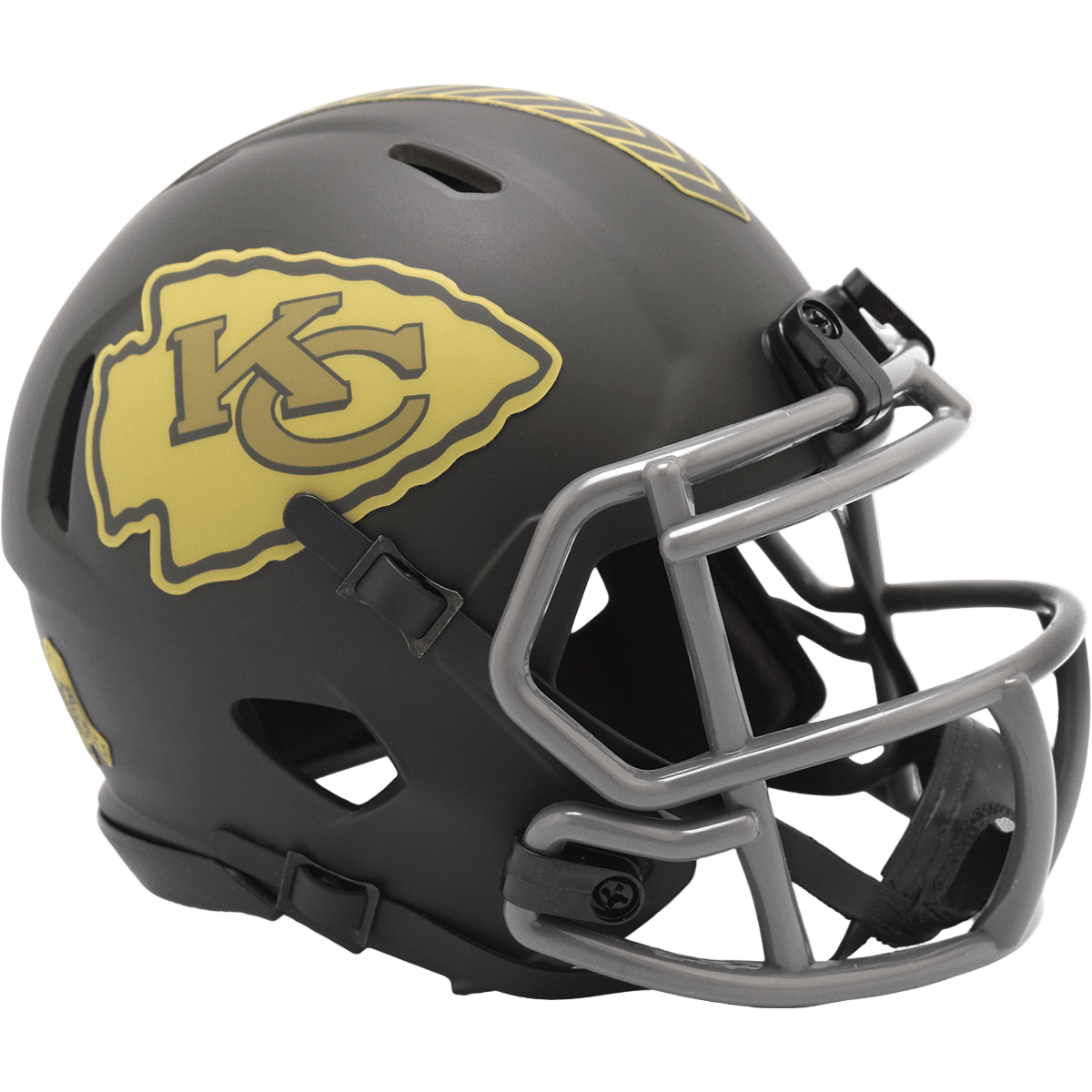 Kansas City Chiefs 2025 Salute To Service Riddell NFL Speed Mini Helmet