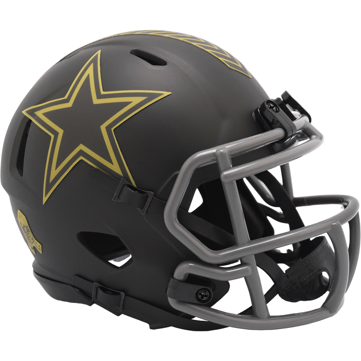 Dallas Cowboys 2025 Salute To Service Riddell NFL Speed Mini Helmet
