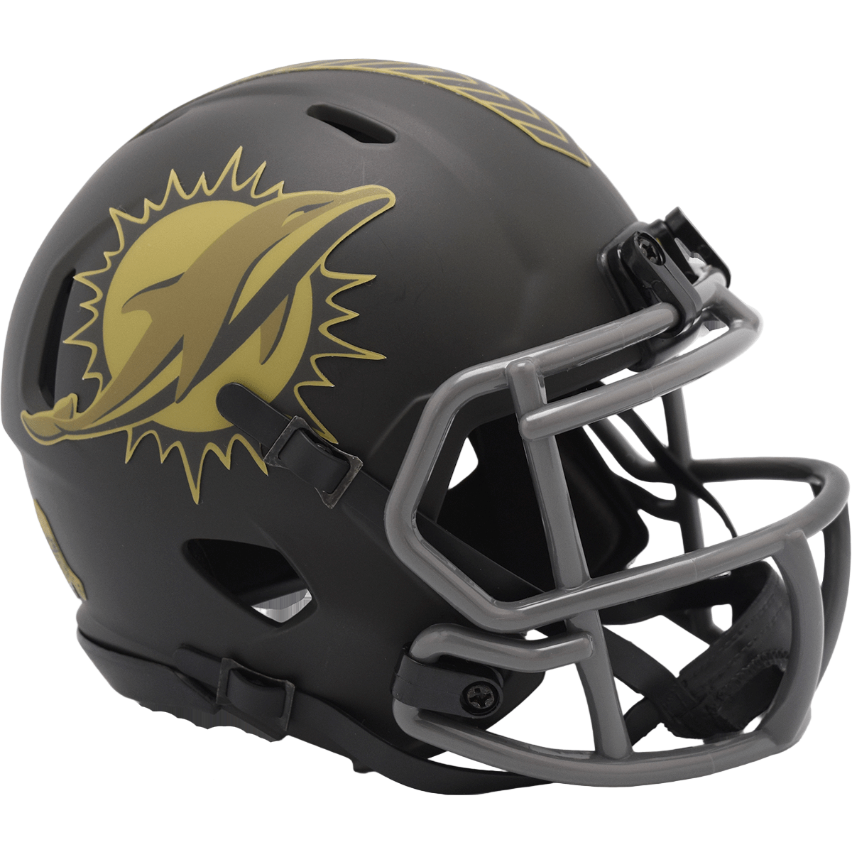 Miami Dolphins 2025 Salute To Service Riddell NFL Speed Mini Helmet