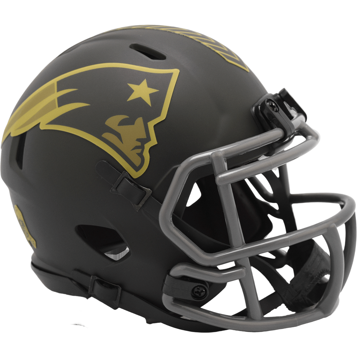 New England Patriots 2025 Salute To Service Riddell NFL Speed Mini Helmet