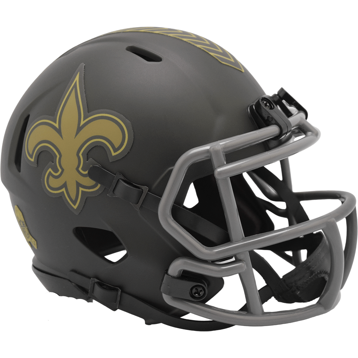 New Orleans Saints 2025 Salute To Service Riddell NFL Speed Mini Helmet