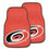 NHL - Carolina Hurricanes 2-pc Carpet Car Mat Set