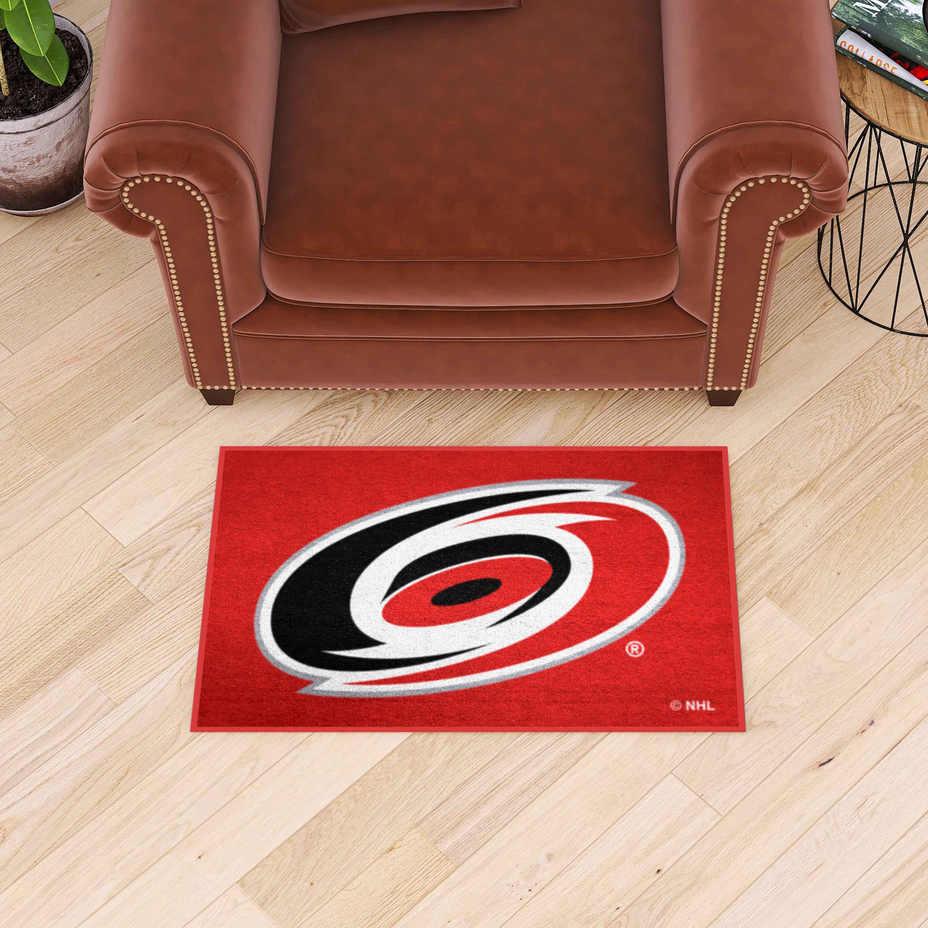 NHL - Carolina Hurricanes Starter Mat - Sports Gifts, Sports Memorabilia, Sports Collectibles, Fan Shop