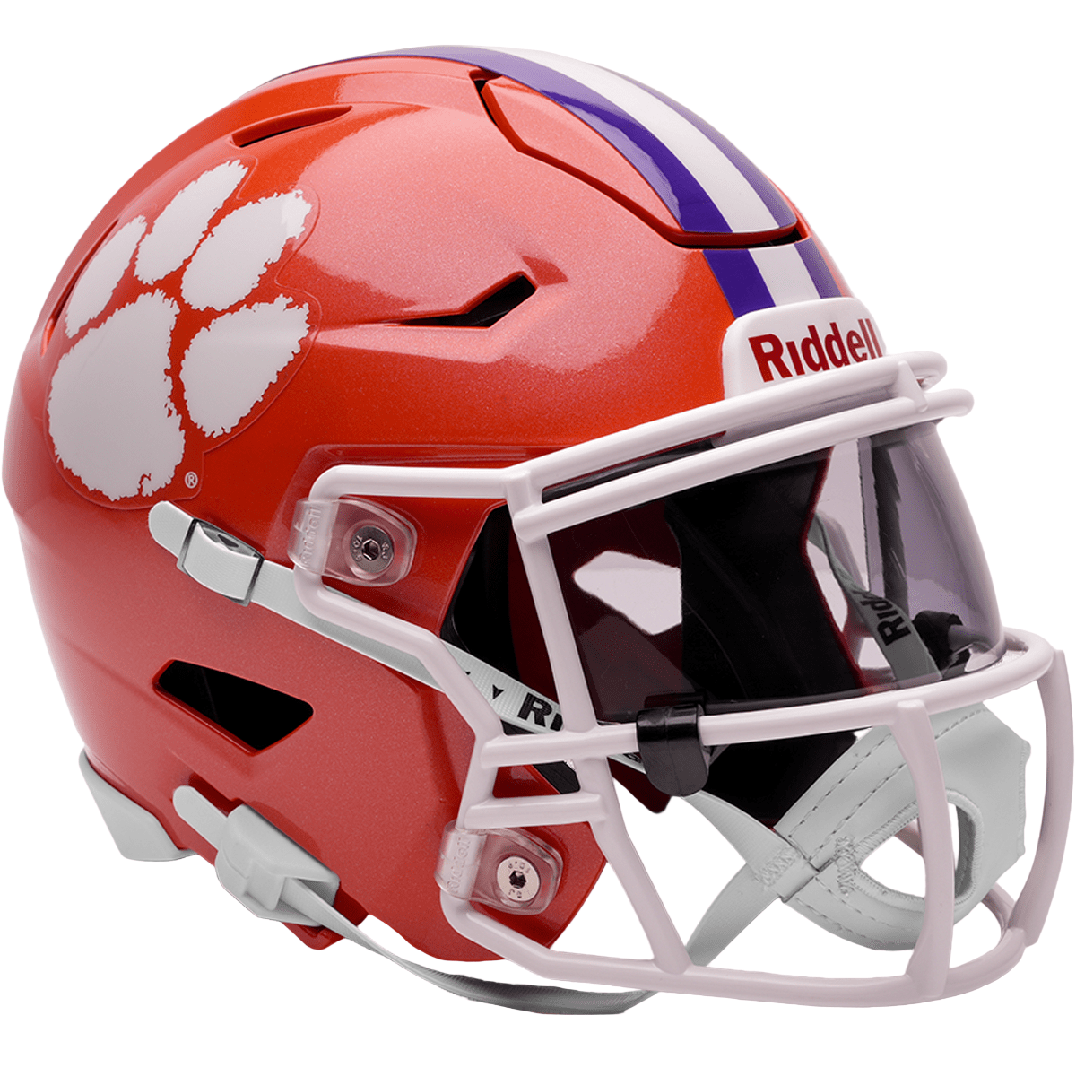 Clemson Tigers NCAA Riddell College SpeedFlex Mid-size Helmet