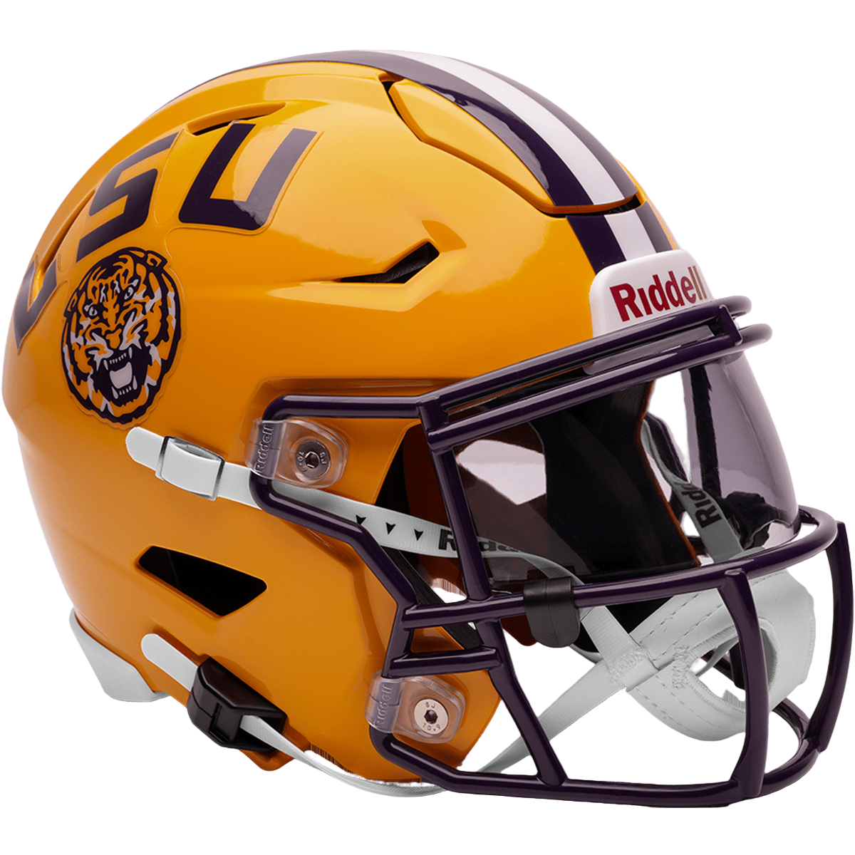 LSU Tigers NCAA Riddell College SpeedFlex Mid-size Helmet