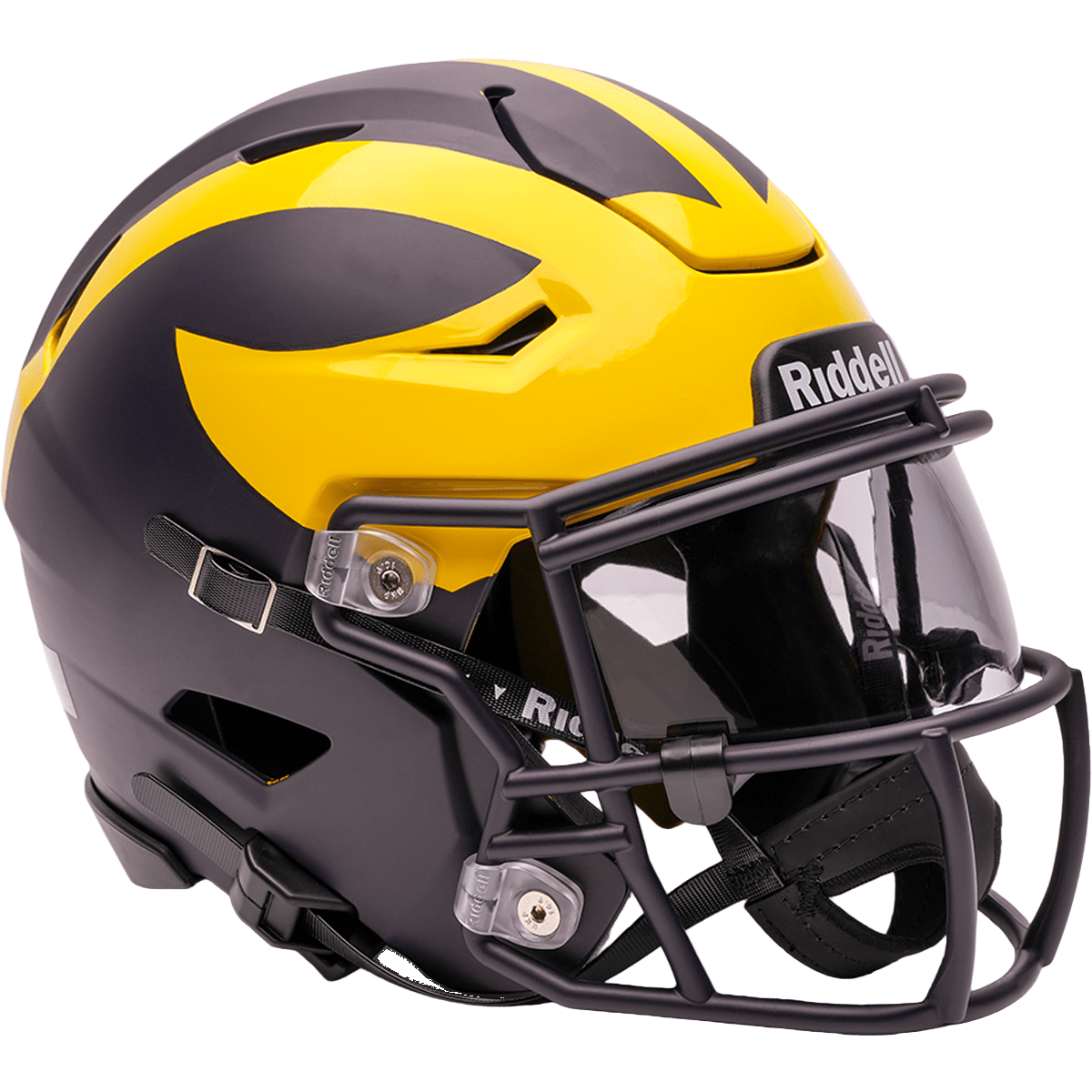 Michigan Wolverines NCAA Riddell College SpeedFlex Mid-size Helmet