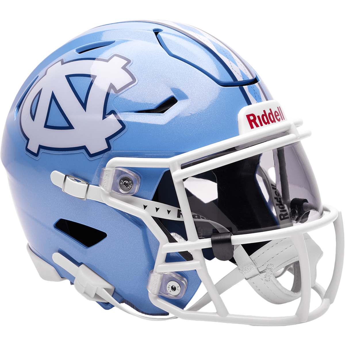 North Carolina Tar Heels NCAA Riddell College SpeedFlex Mid-size Helmet