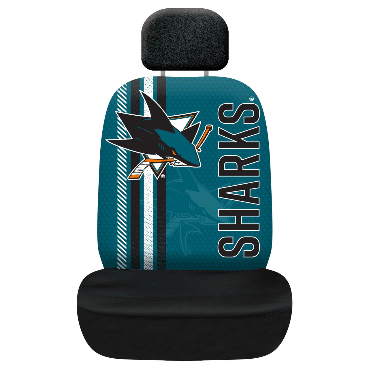 San Jose Sharks Seat Cover Rally Design CO - Sports Collectibles, Sports Memorabilia, Sports Fan Shop, Sports Gifts