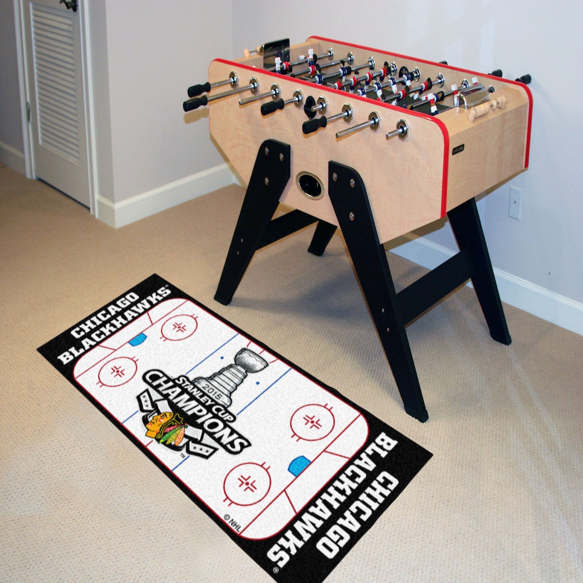 Chicago Blackhawks Stanley Cup FOOTRUN - Sports Gifts, Sports Memorabilia, Sports Collectibles, Fan Shop