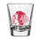 Chicago Blackhawks Black 2oz Gameday Shot Glass