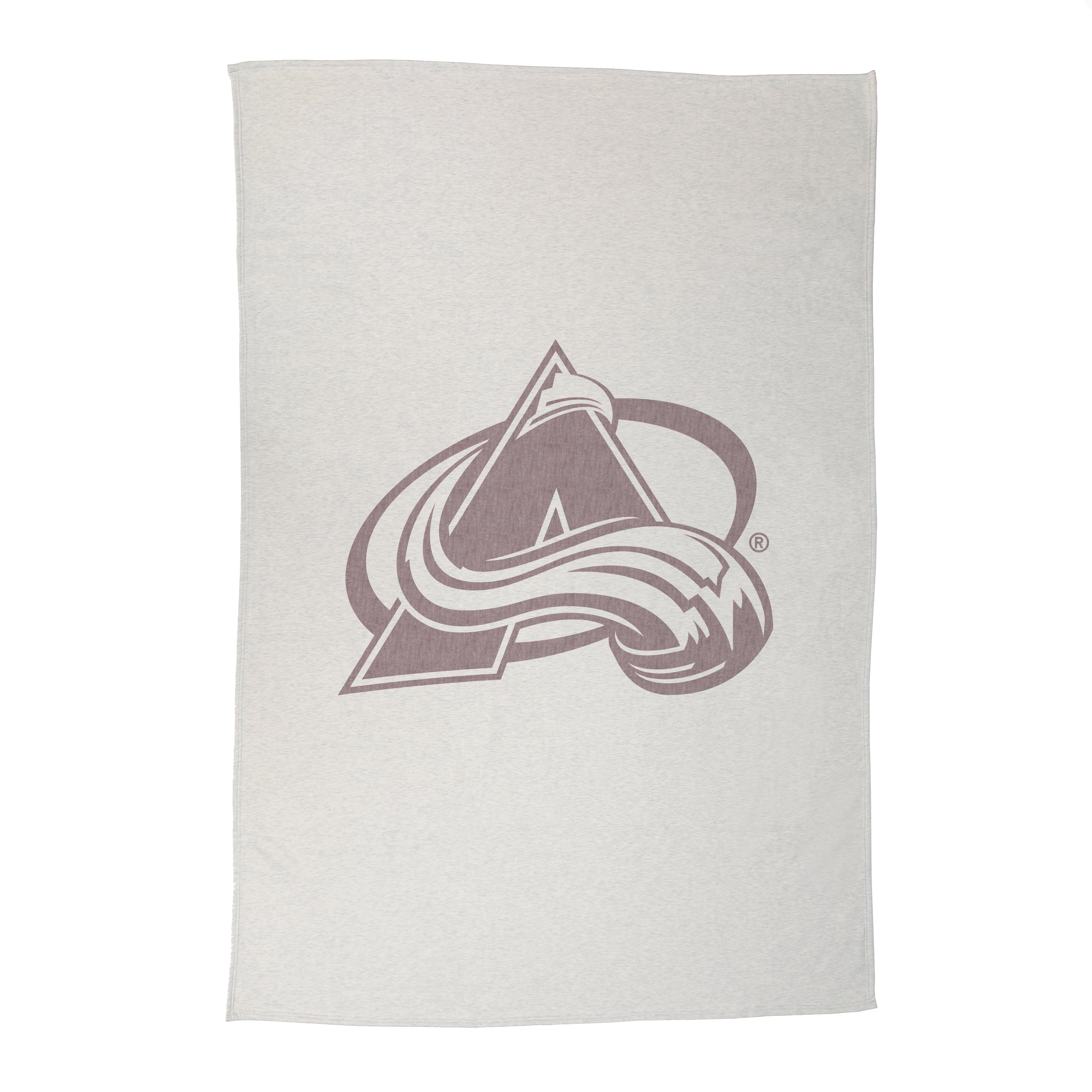 Colorado Avalanche Oversized Logo Sublimated Sweatshirt Blanket