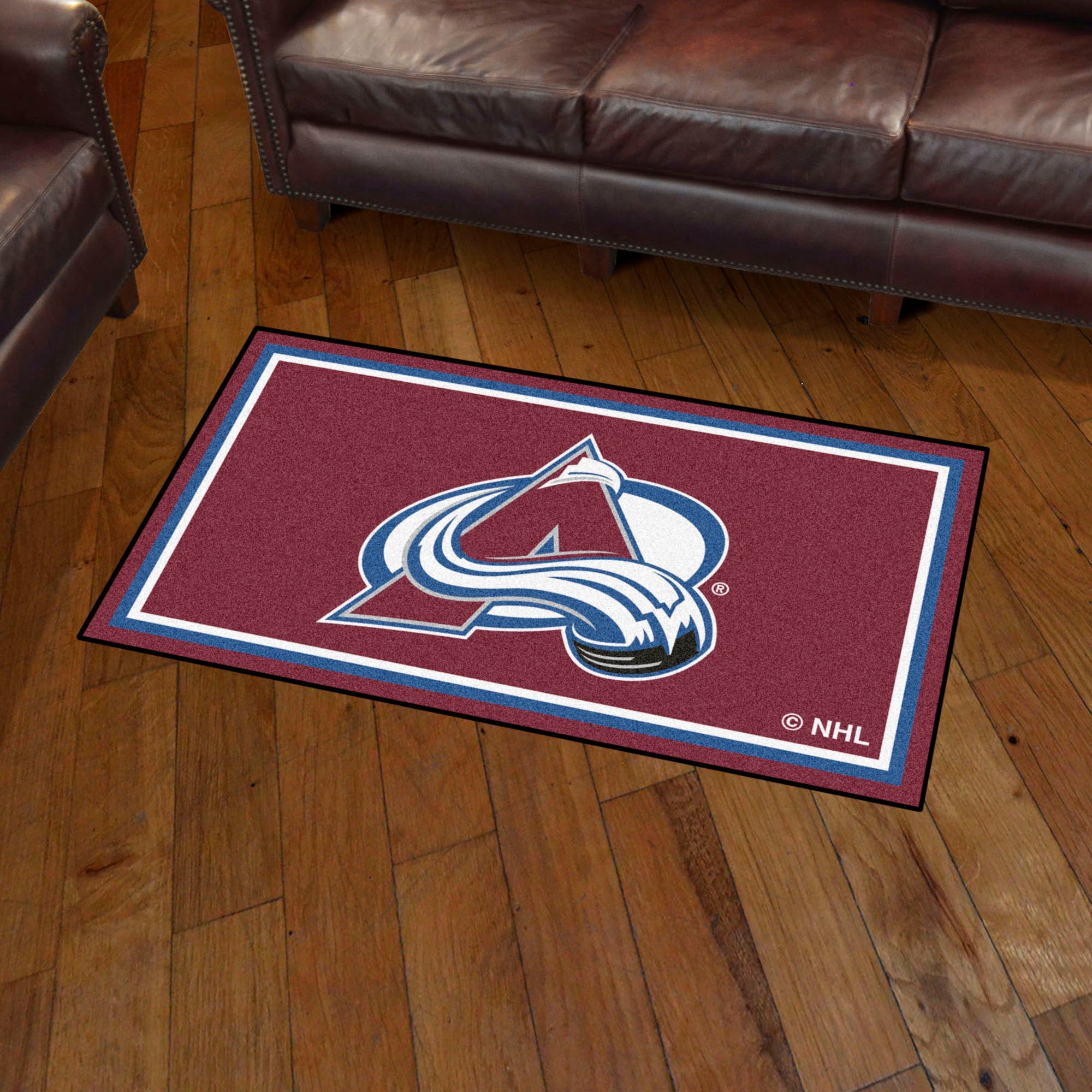 NHL - Colorado Avalanche 3X5AREARUG - Sports Gifts, Sports Memorabilia, Sports Collectibles, Fan Shop