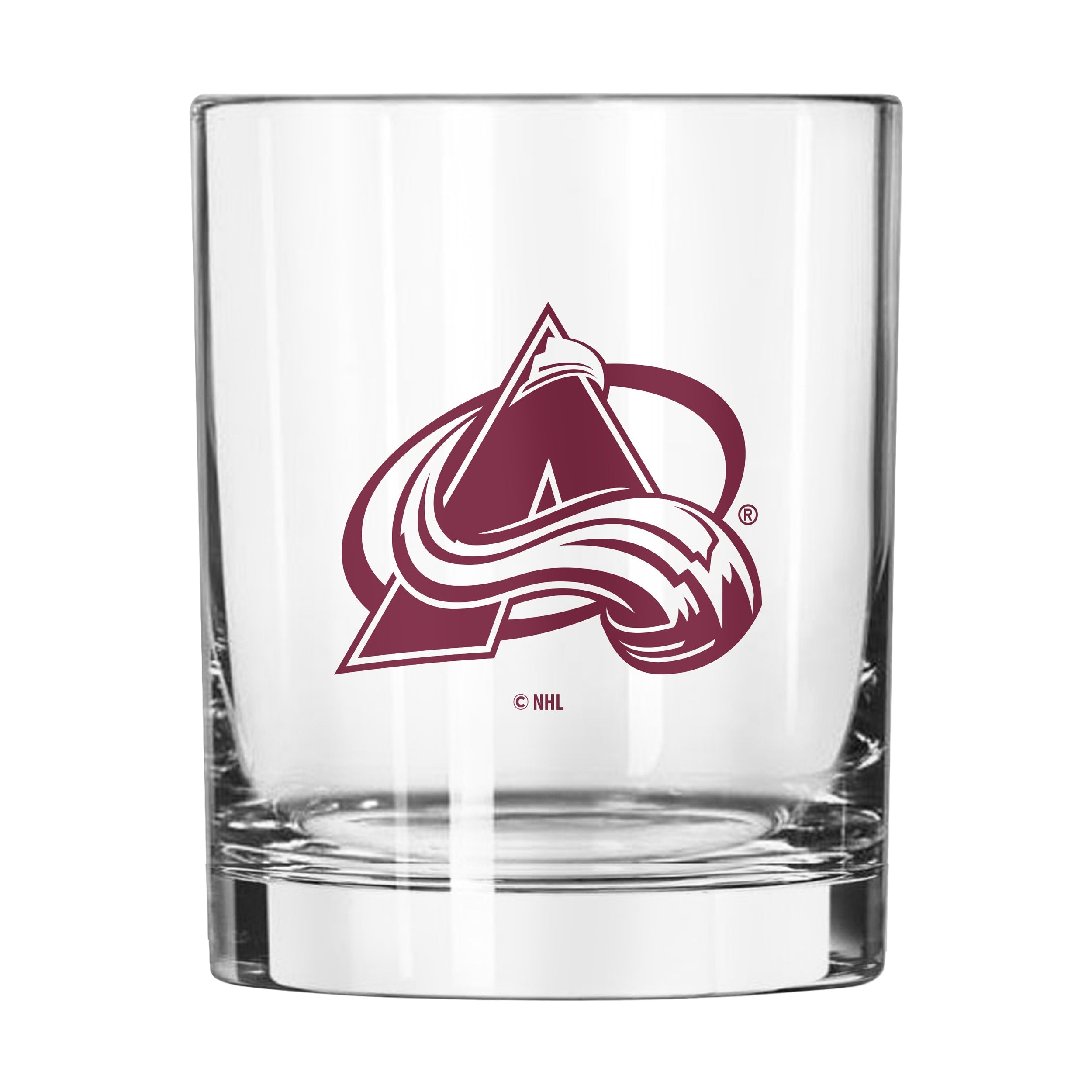Colorado Avalanche 14oz Gameday Rocks Glass