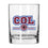 Colorado Avalanche 14oz Letterman Rocks Glass