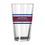 Colorado Avalanche 16oz Stripe Pint Glass - Sports Gifts, Sports Memorabilia, Sports Collectibles, Fan Shop