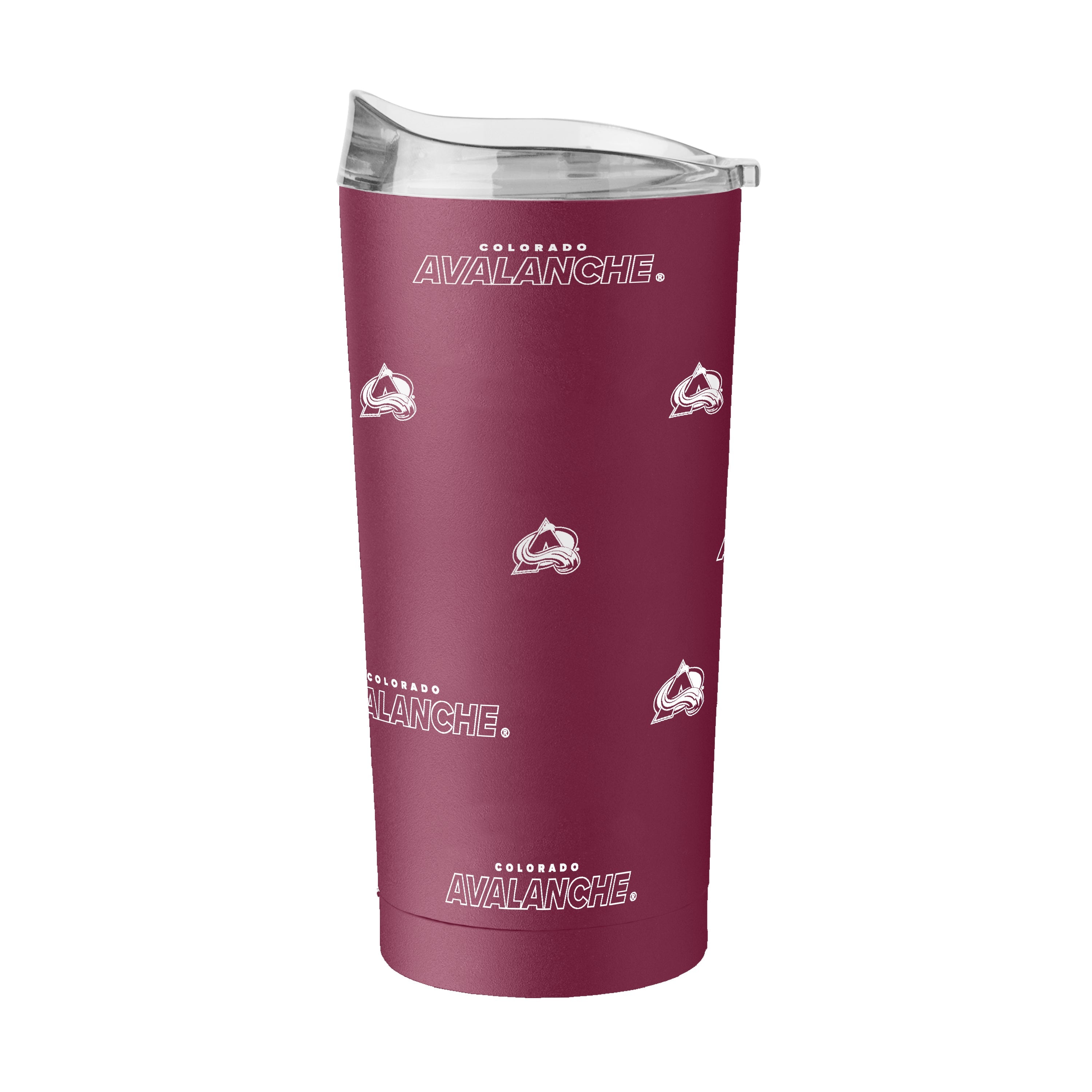 Colorado Avalanche 20oz Step And Repeat Powder Coat Tumbler