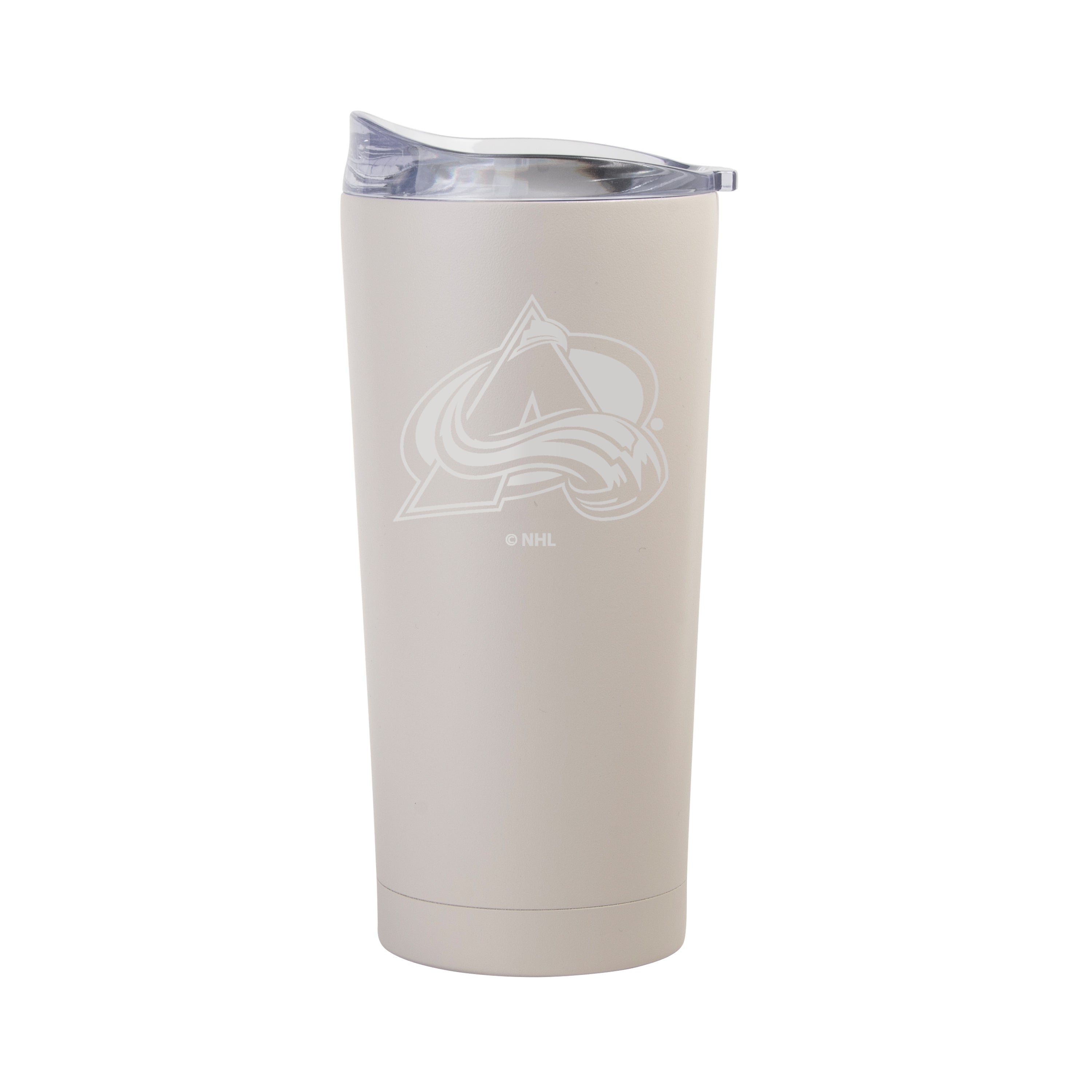 Colorado Avalanche Sand 20oz Tonal Powder Coat Tumbler