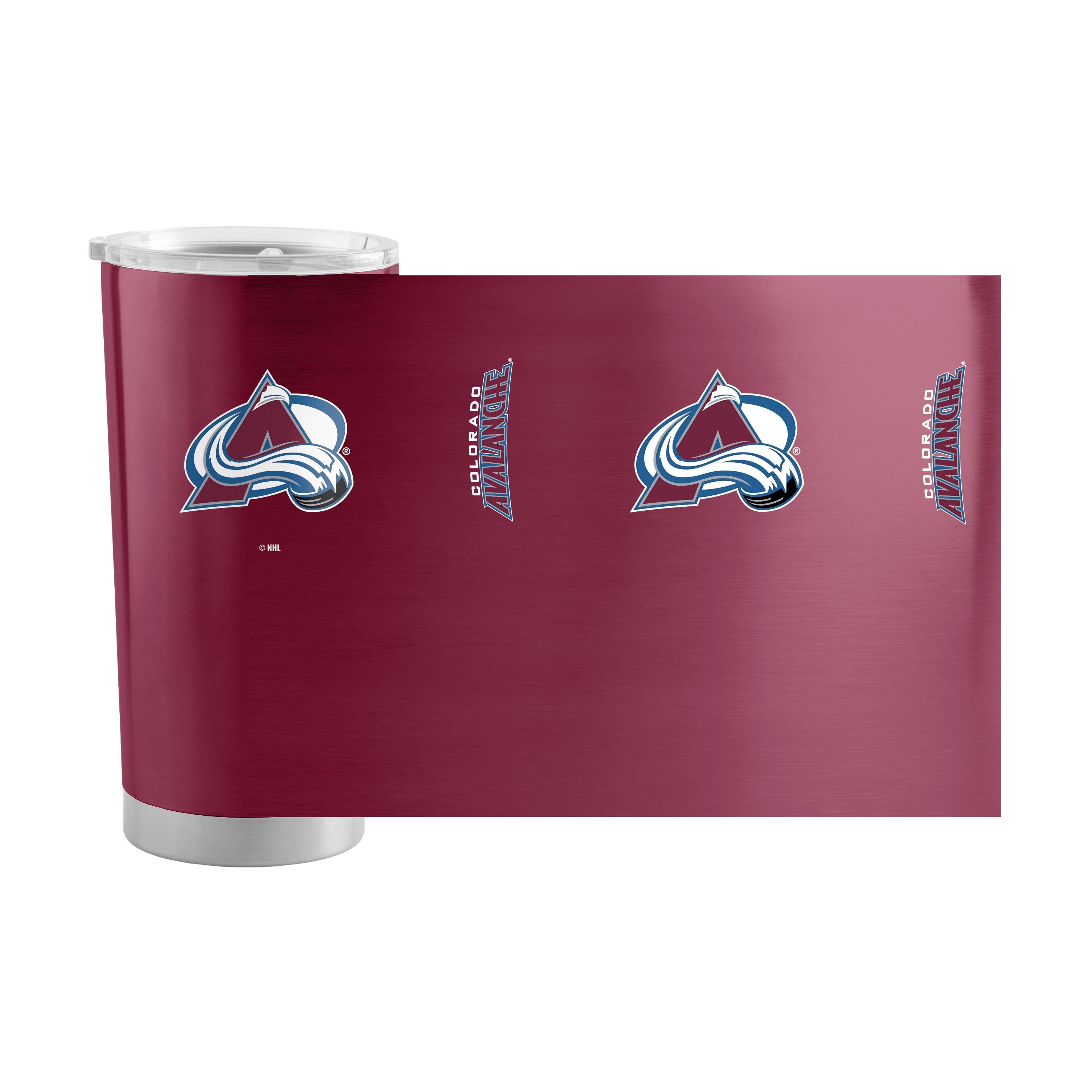 Colorado Avalanche 20oz Gameday Stainless Steel Tumbler - Sports Gifts, Sports Memorabilia, Sports Collectibles, Fan Shop