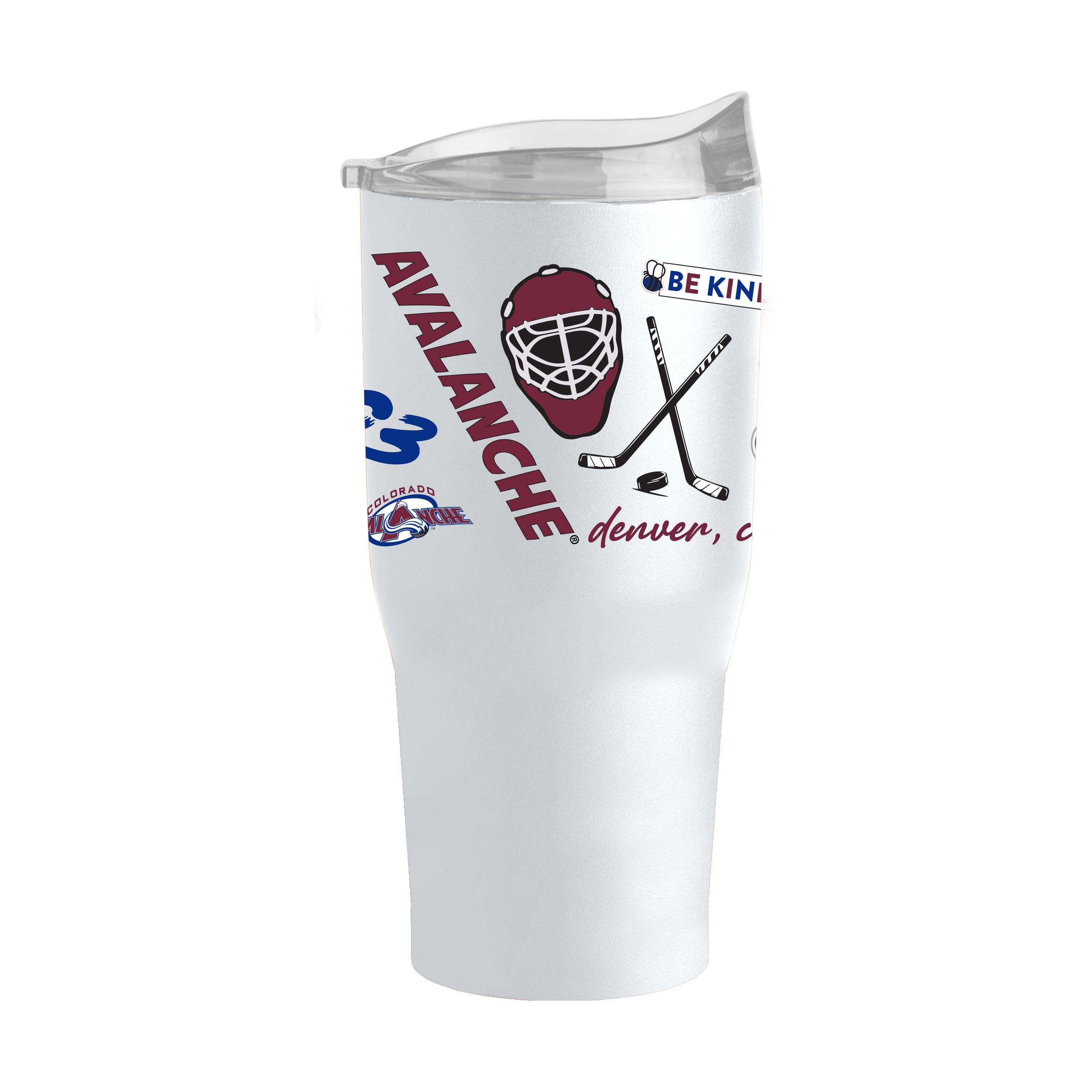Colorado Avalanche 30oz Native Powder Coat Tumbler - Sports Gifts, Sports Memorabilia, Sports Collectibles, Fan Shop