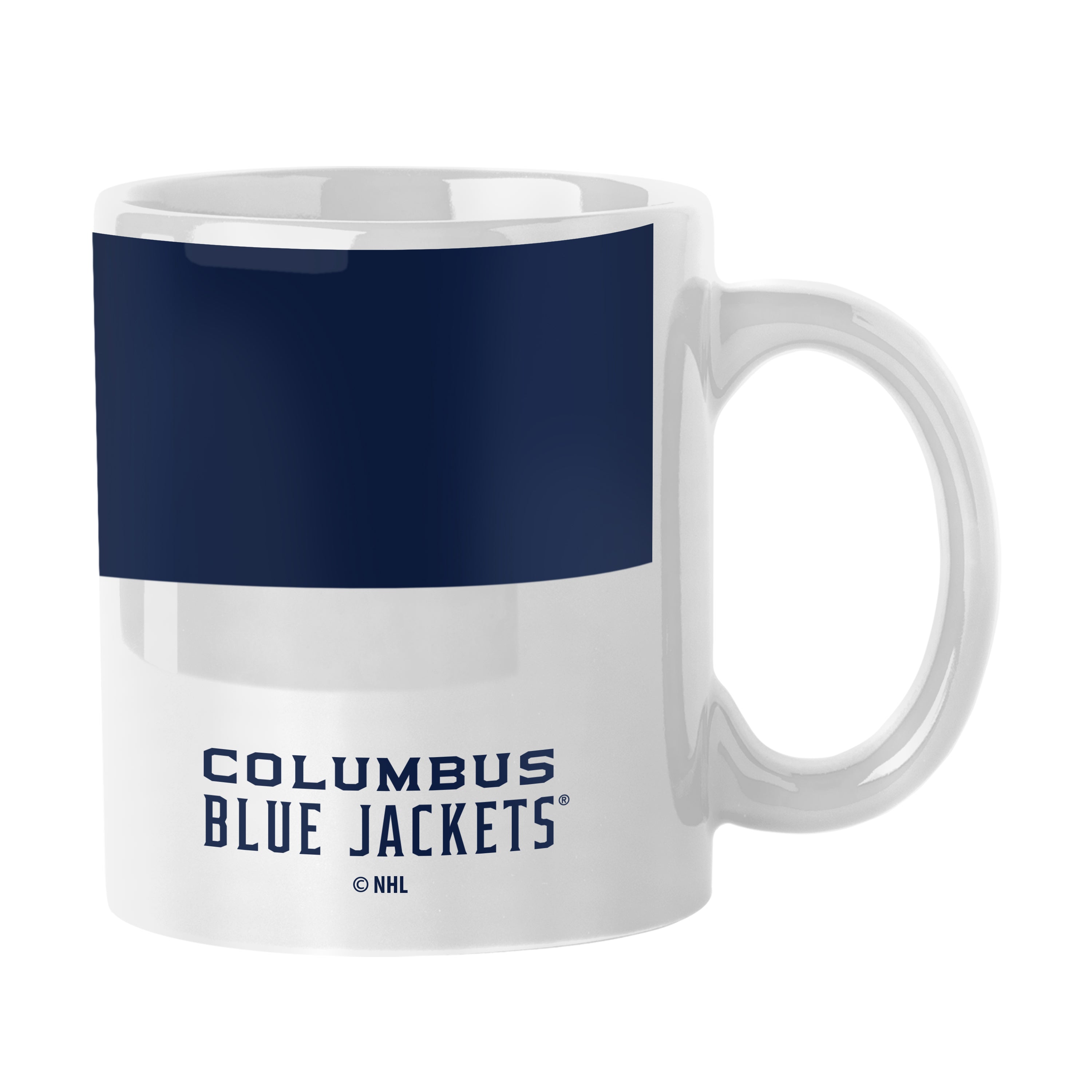 Columbus Blue Jackets 11oz Colorblock Sublimated Mug - Sports Gifts, Sports Memorabilia, Sports Collectibles, Fan Shop