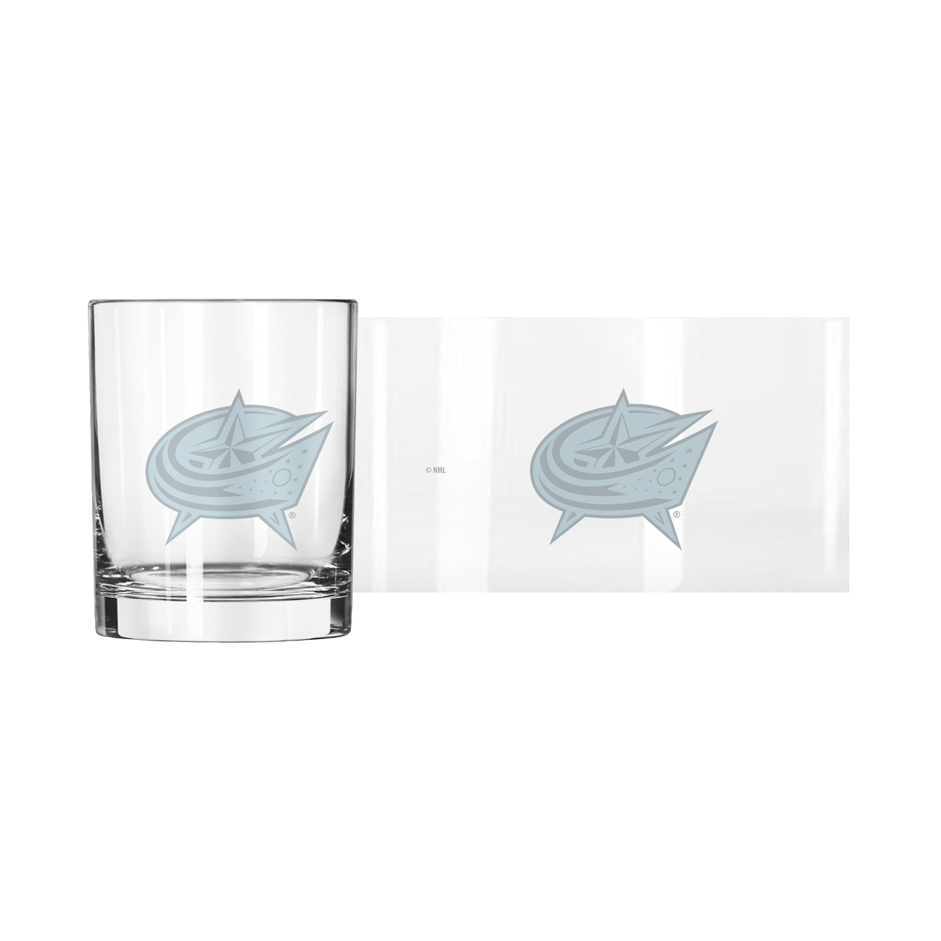 Columbus Blue Jackets 14oz Frost Rocks Glass - Sports Gifts, Sports Memorabilia, Sports Collectibles, Fan Shop