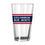 Columbus Blue Jackets 16oz Stripe Pint Glass - Sports Gifts, Sports Memorabilia, Sports Collectibles, Fan Shop