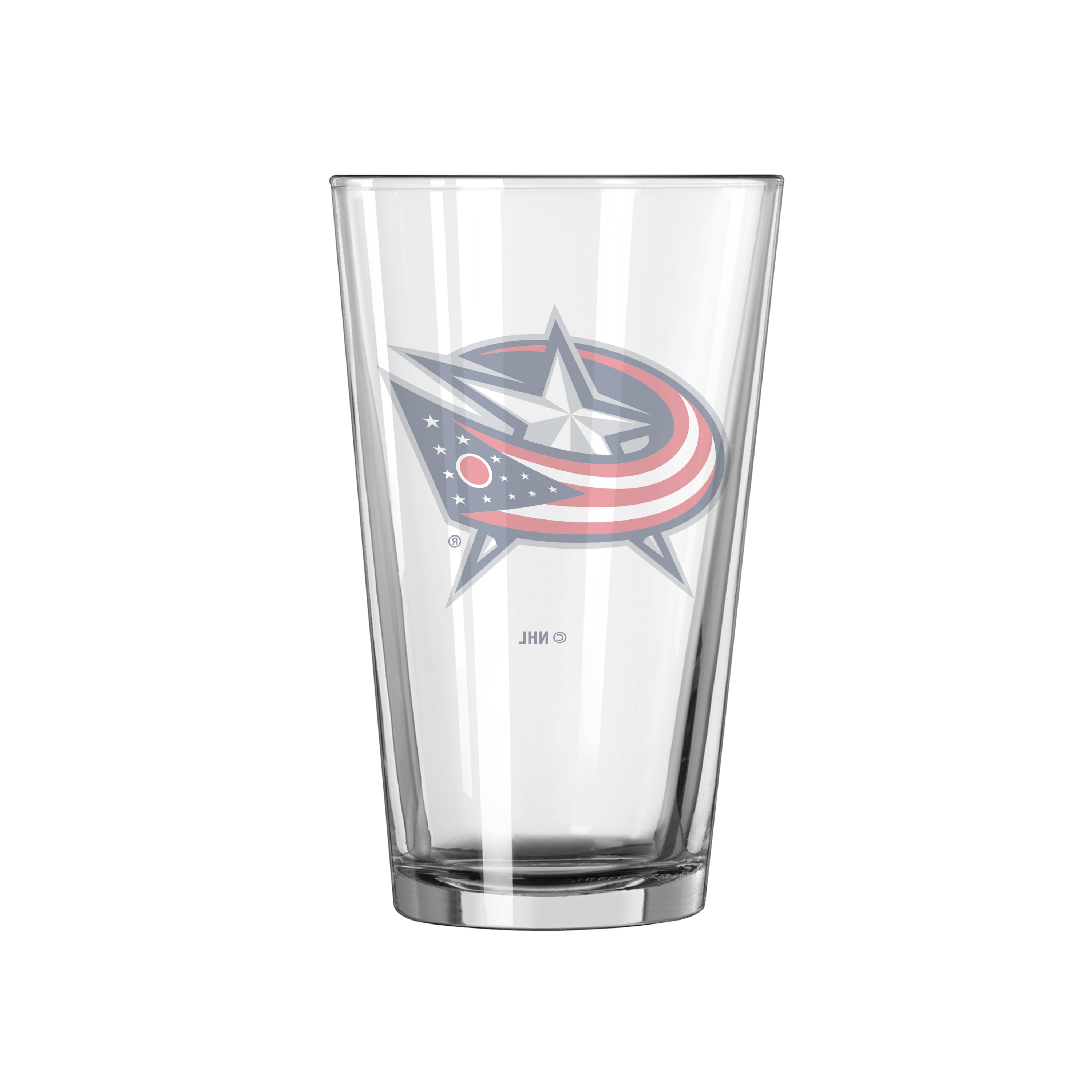 Columbus Blue Jackets 16oz Swagger Pint Glass - Sports Gifts, Sports Memorabilia, Sports Collectibles, Fan Shop