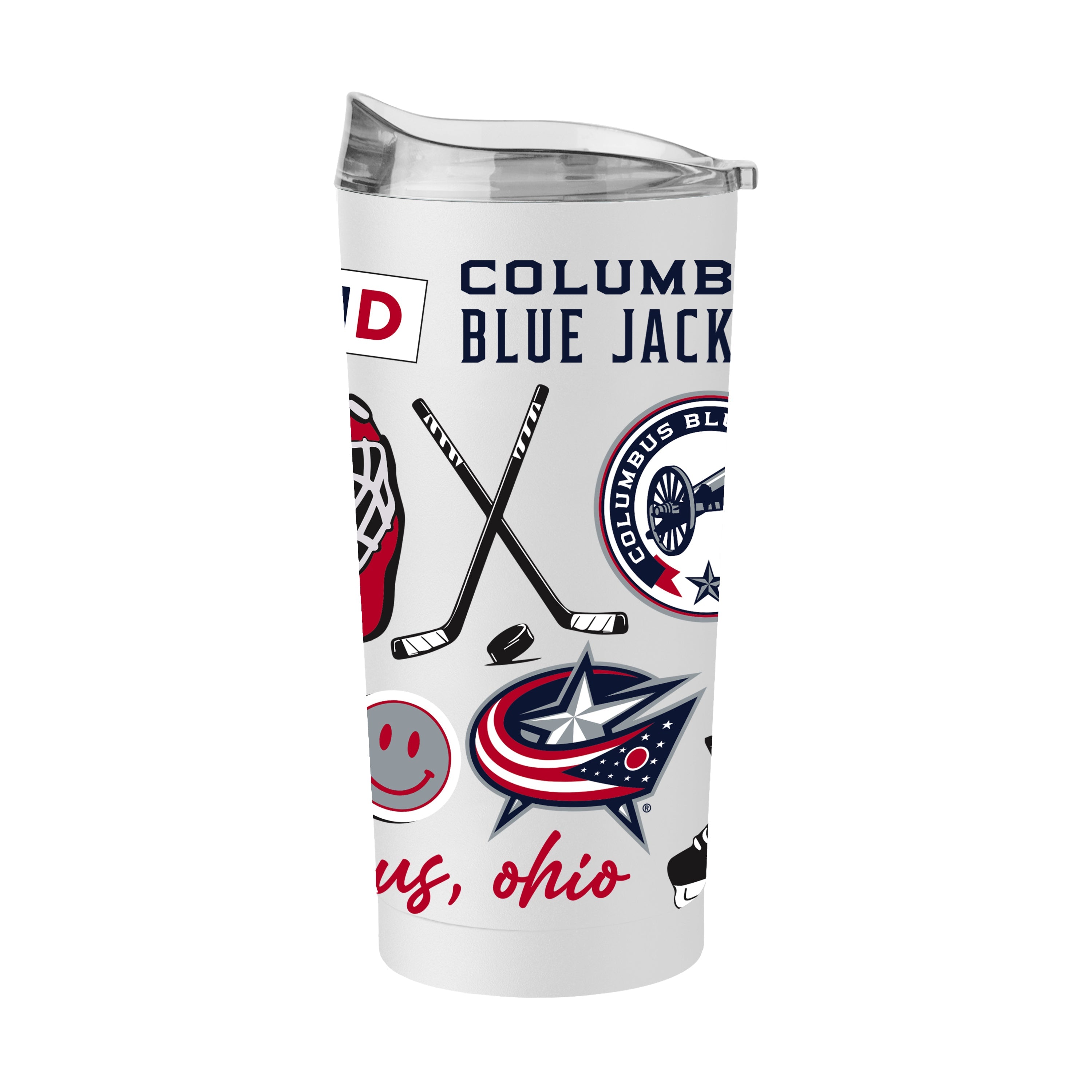 Columbus Blue Jackets 20oz Native Powder Coat Tumbler