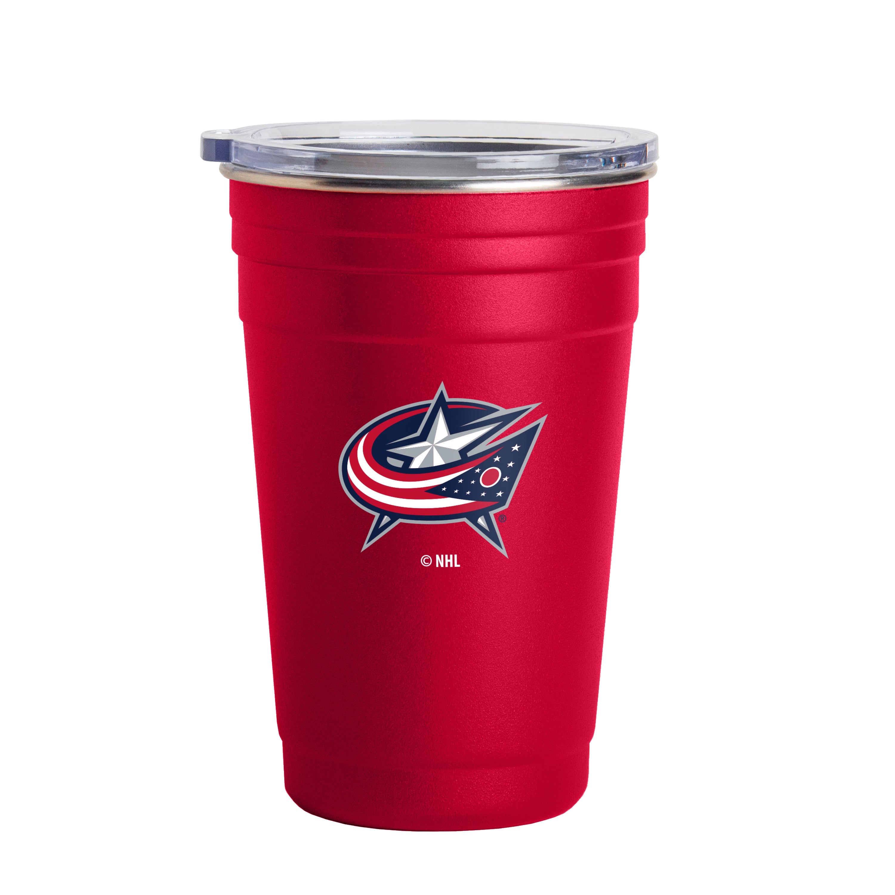 Columbus Blue Jackets Red 22oz Flipside Stainless Cup - Sports Gifts, Sports Memorabilia, Sports Collectibles, Fan Shop