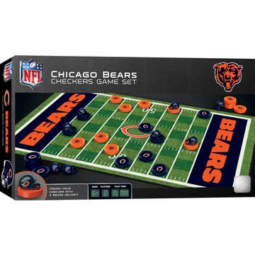 MasterPieces - Chicago Bears Checkers - Sports Gifts, Sports Memorabilia, Sports Collectibles, Fan Shop