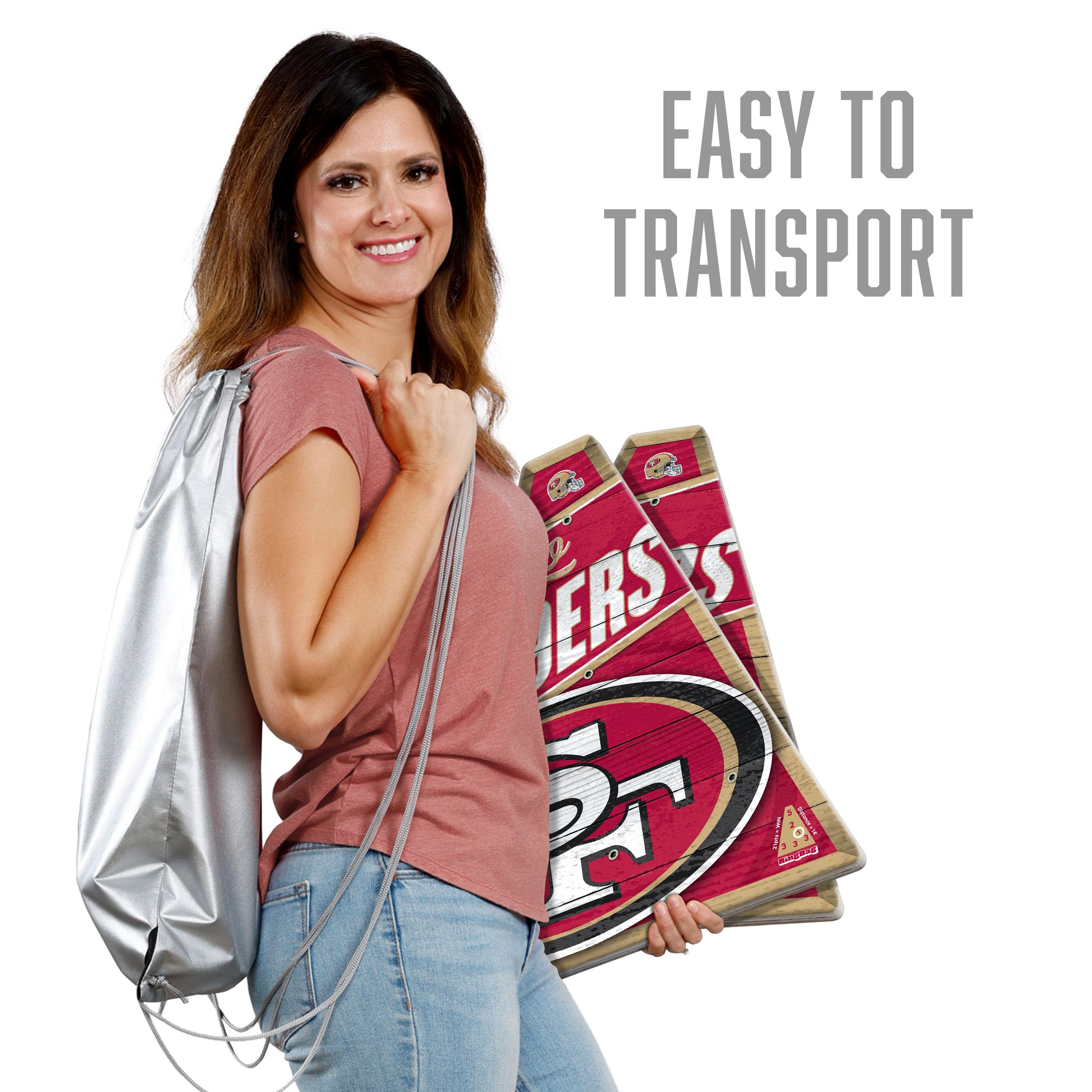 YouTheFan NFL San Francisco 49ers RingBag - Sports Collectibles, Sports Memorabilia, Sports Fan Shop, Sports Gifts