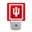 YouTheFan NCAA Indiana Hoosiers Logo Series Nite Light - Sports Collectibles, Sports Memorabilia, Sports Fan Shop, Sports Gifts