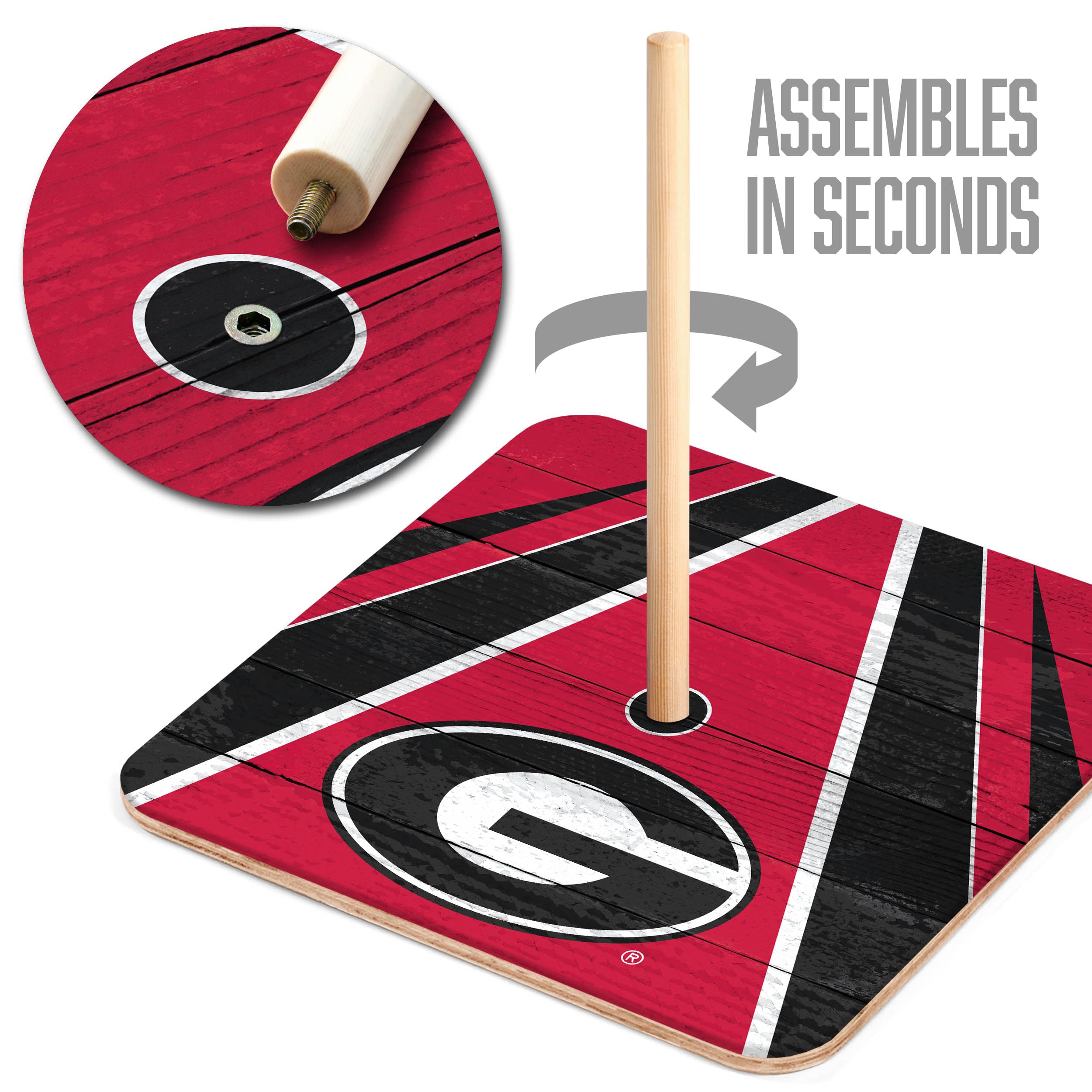 YouTheFan NCAA Georgia Bulldogs Horseshoe Bags - Sports Collectibles, Sports Memorabilia, Sports Fan Shop, Sports Gifts