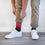 For Bare Feet NFL ATLANTA FALCONS Elevate Premium Dress Crew Sock Team Color Large - Sports Gifts, Sports Memorabilia, Sports Collectibles, Fan Shop