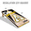 YouTheFan NCAA Appalachian State Mountaineers 2’ x 4’ Professional Wood Cornhole Game with Logo Bags - Sports Collectibles, Sports Memorabilia, Sports Fan Shop, Sports Gifts