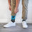 For Bare Feet NFL CAROLINA PANTHERS Elevate Premium Dress Crew Sock Team Color Large - Sports Gifts, Sports Memorabilia, Sports Collectibles, Fan Shop