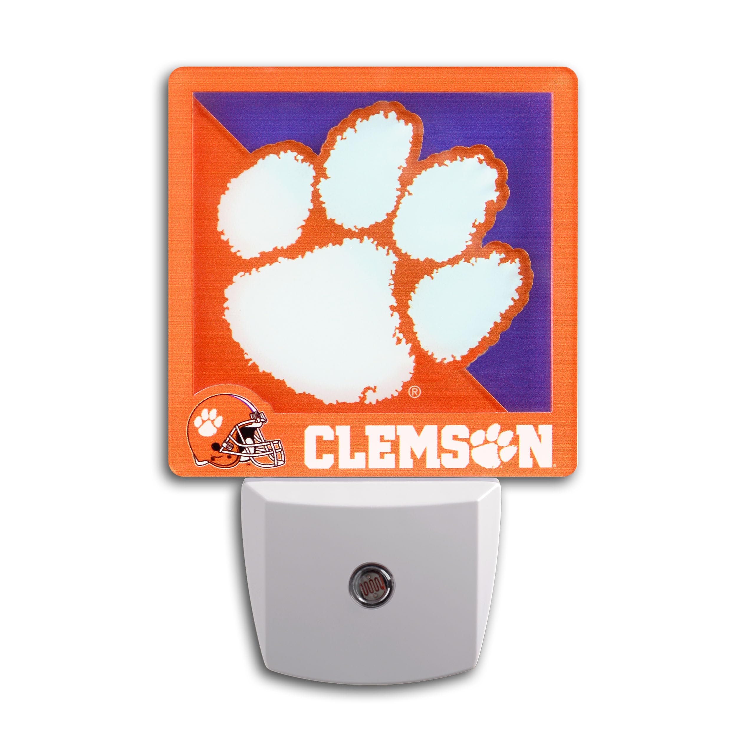 YouTheFan NCAA Clemson Tigers Logo Series Nite Light - Sports Collectibles, Sports Memorabilia, Sports Fan Shop, Sports Gifts