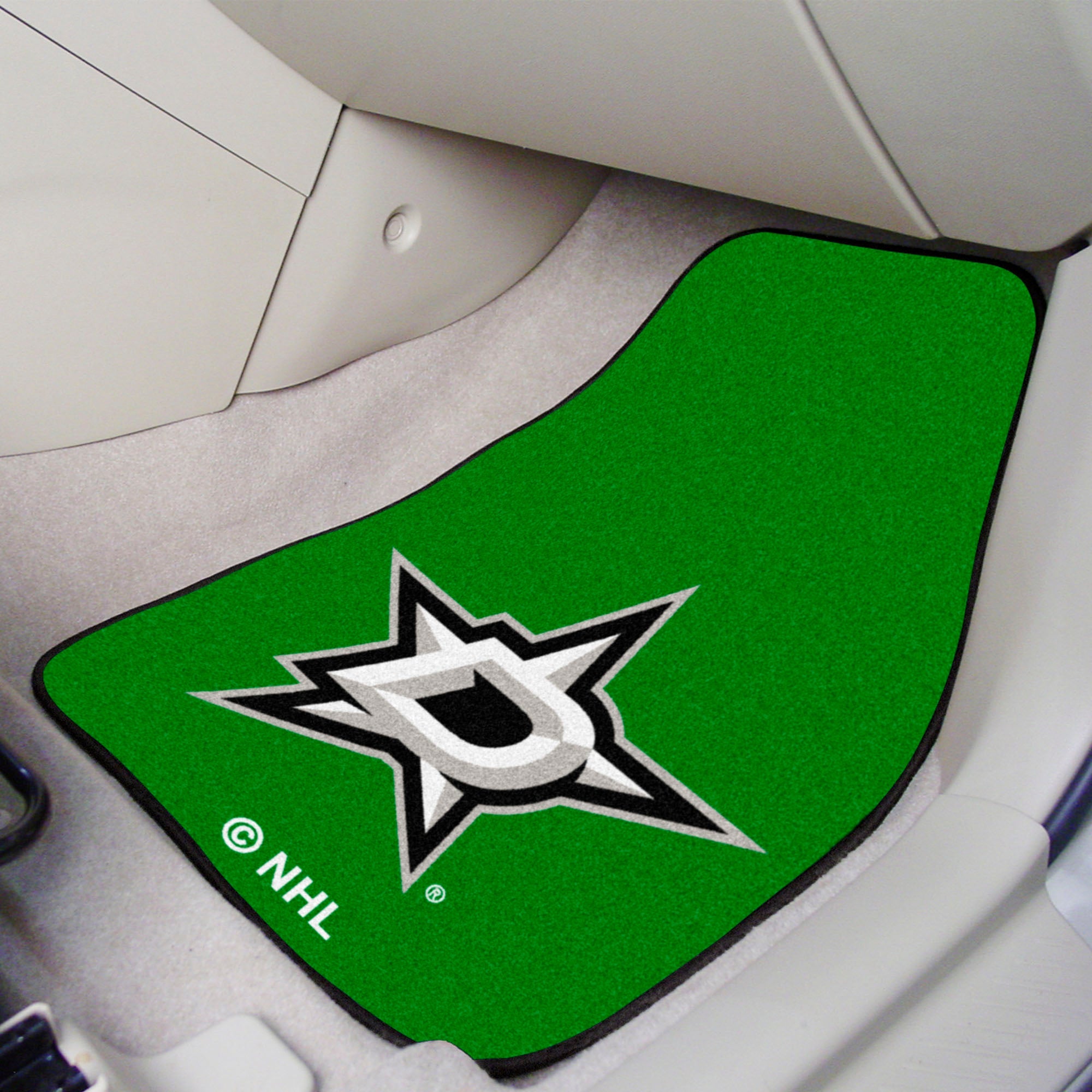 NHL - Dallas Stars 2-pc Carpet Car Mat Set - Sports Gifts, Sports Memorabilia, Sports Collectibles, Fan Shop