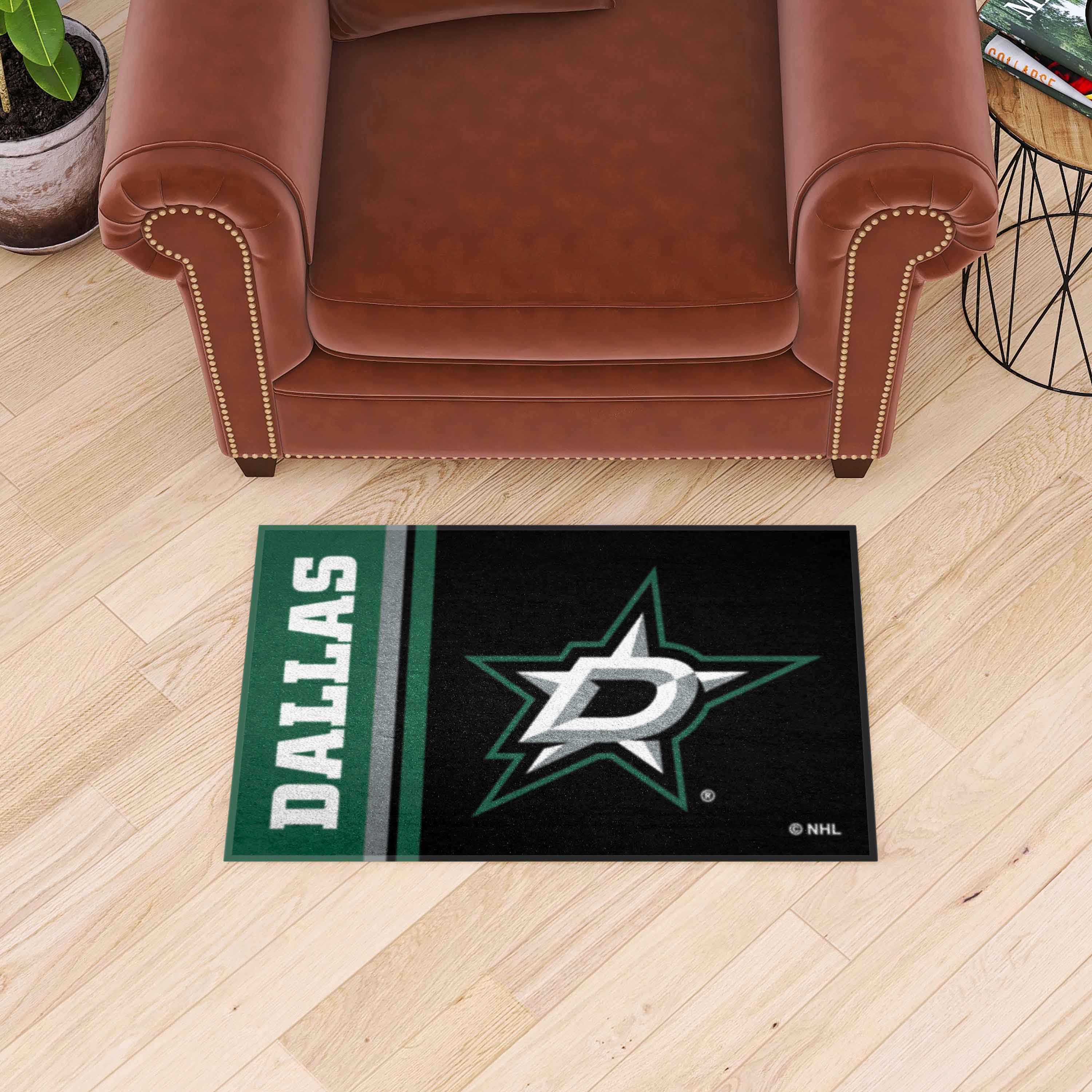 NHL - Dallas Stars Starter Mat - Uniform - Sports Gifts, Sports Memorabilia, Sports Collectibles, Fan Shop