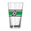 Dallas Stars 16oz Stripe Pint Glass