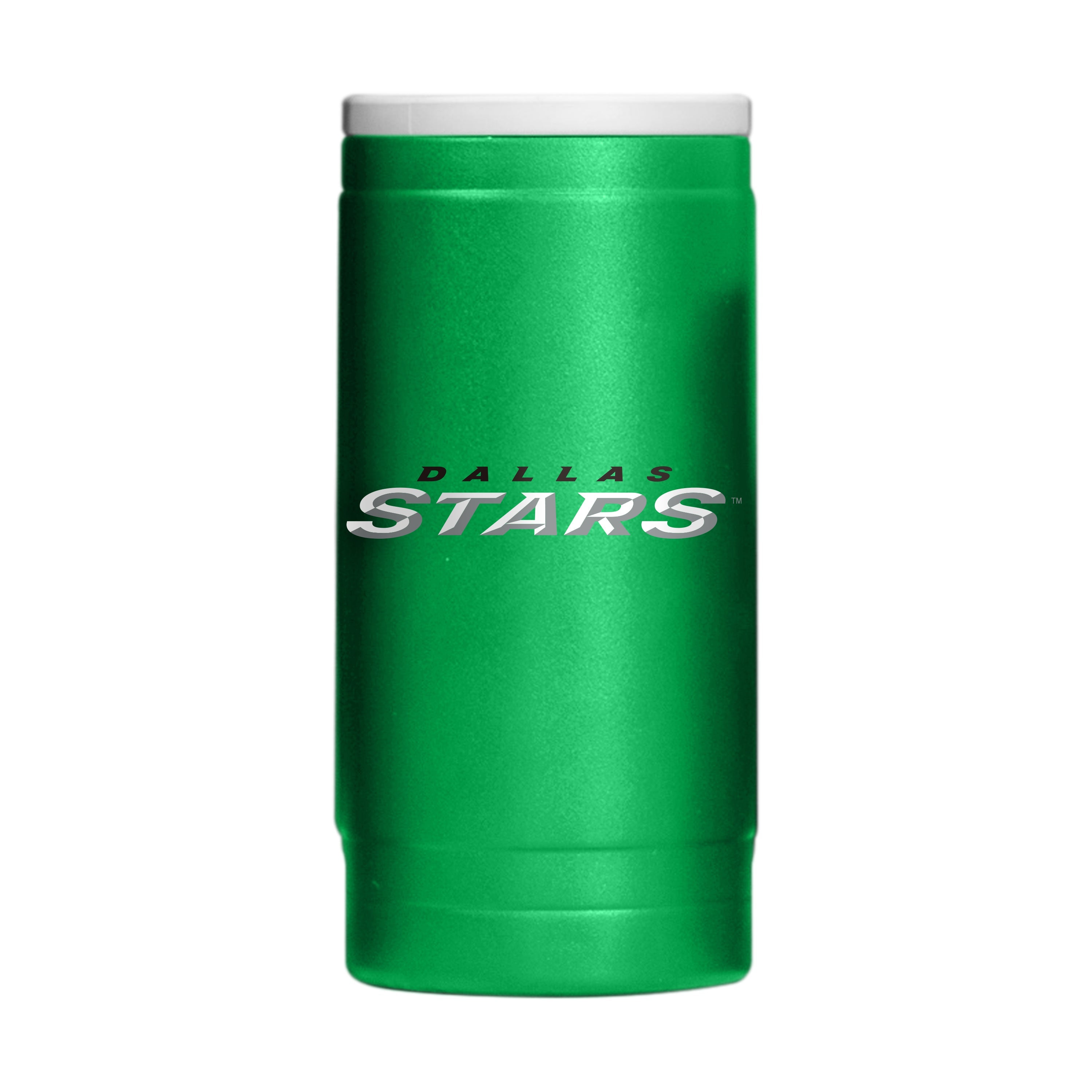 Dallas Stars 12oz Flipside Powdercoat SlimCan Coolie - Sports Gifts, Sports Memorabilia, Sports Collectibles, Fan Shop