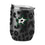 Dallas Stars Leopard 16oz Black Powder Coat Curved Beverage