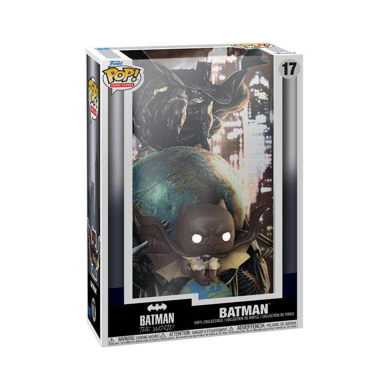 POP! Comic Cover: DC– Batman The World - Sports Collectibles, Sports Memorabilia, Sports Fan Shop, Sports Gifts